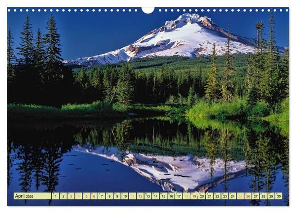 Produktbild: Vulkane - imposant und bedrohlich (Wandkalender 2026 DIN A3 quer), CALVENDO Monatskalender