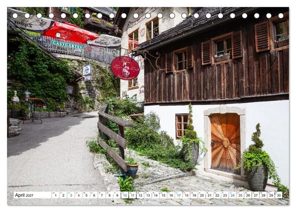 Produktbild: Hallstatt und der Hallst&auml;tter See (Tischkalender 2027 DIN A5 quer), CALVENDO Monatskalender