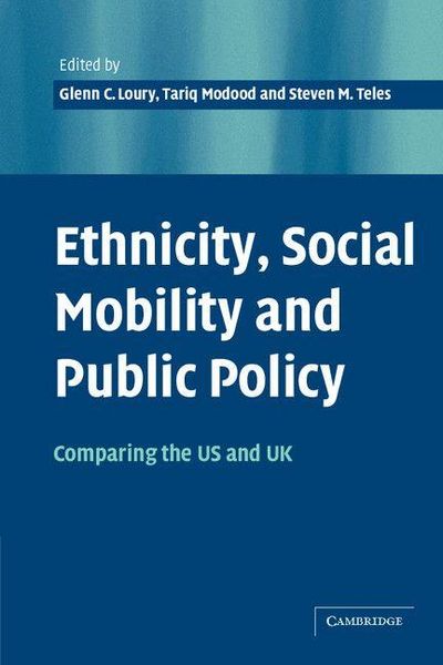 Produktbild: Ethnicity, Social Mobility, and Public Policy