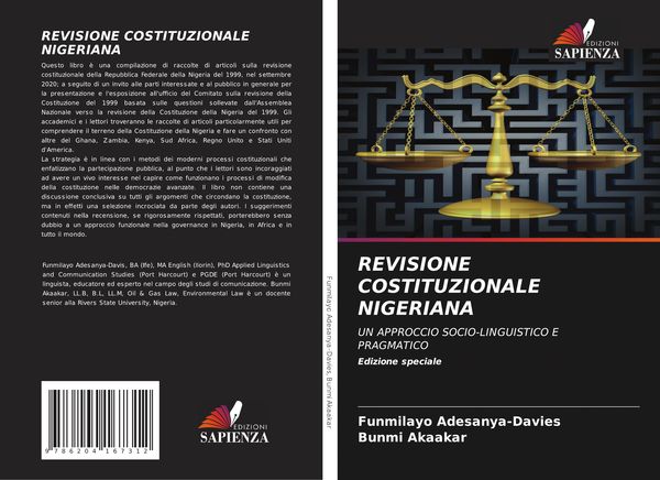 Produktbild: Revisione Costituzionale Nigeriana