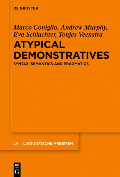 Produktbild: Atypical Demonstratives