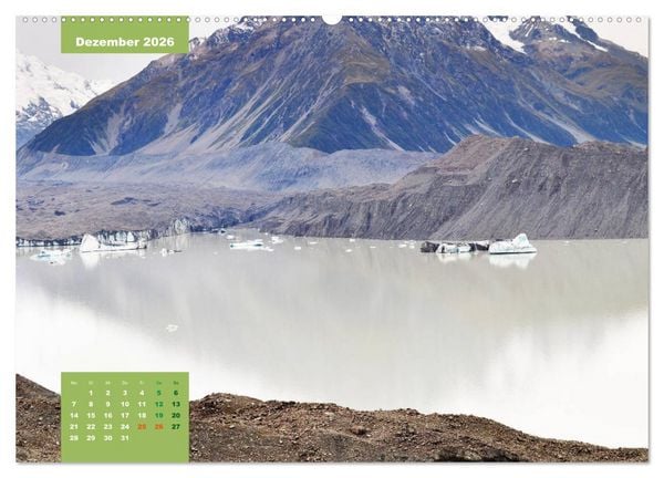 Produktbild: Erlebe mit mir das Naturwunder Neuseeland die S&uuml;dinsel (hochwertiger Premium Wandkalender 2026 DIN A2 quer), Kunstdruck in Hochglanz