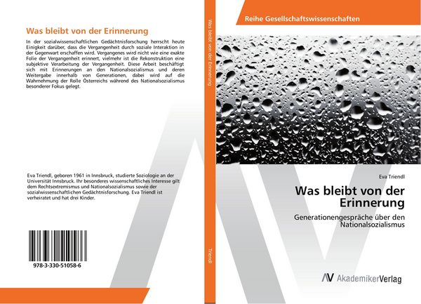 Was bleibt von der Erinnerung, Taschenbuch von Eva Triendl, AV Akademikerverlag, 9783330510586