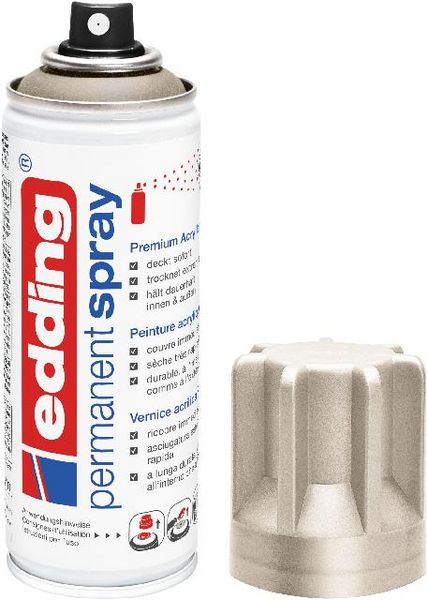 Produktbild: 5200 Permanent Spray, champagner gold matt, 200ml Premium Acryllack