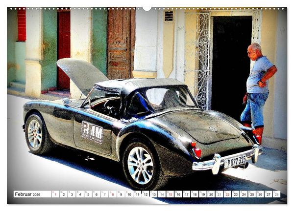 Produktbild: MGA Roadster - Filmstar auf R&auml;dern (Wandkalender 2026 DIN A2 quer), CALVENDO Monatskalender
