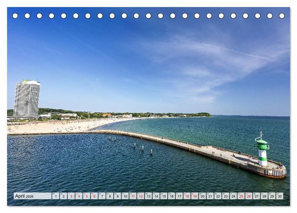 Produktbild: Ostseebilder (Tischkalender 2026 DIN A5 quer), CALVENDO Monatskalender