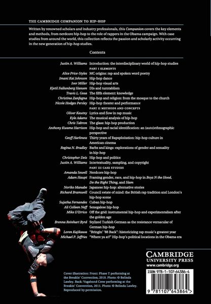 Produktbild: The Cambridge Companion to Hip-Hop