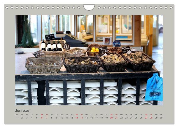 Produktbild: Urlaubsreise durch Frankreich (Wandkalender 2026 DIN A4 quer), CALVENDO Monatskalender