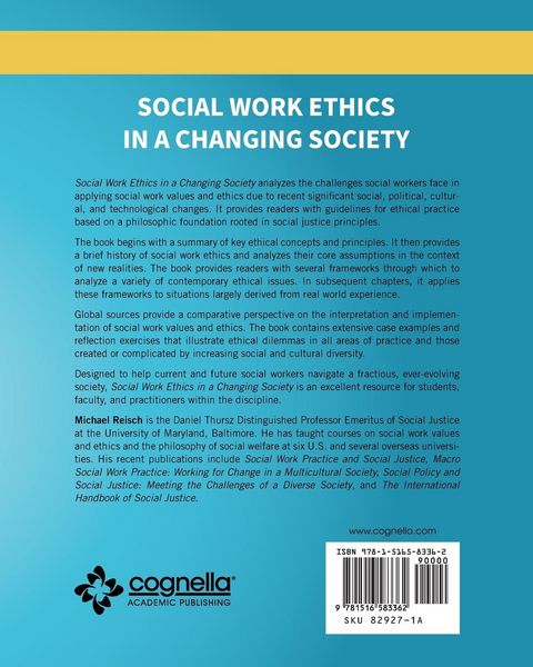 Produktbild: Social Work Ethics in a Changing Society