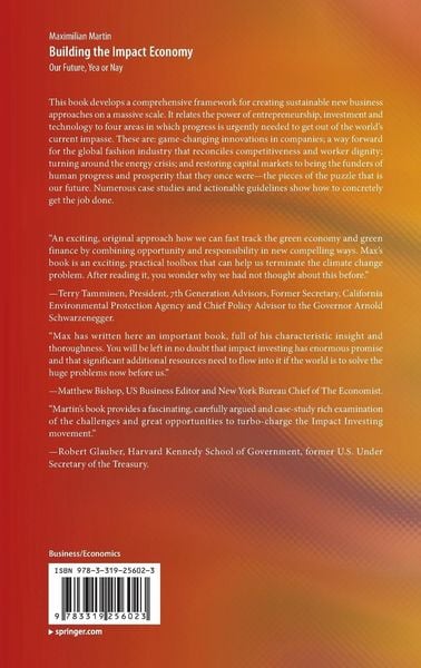 Produktbild: Building the Impact Economy