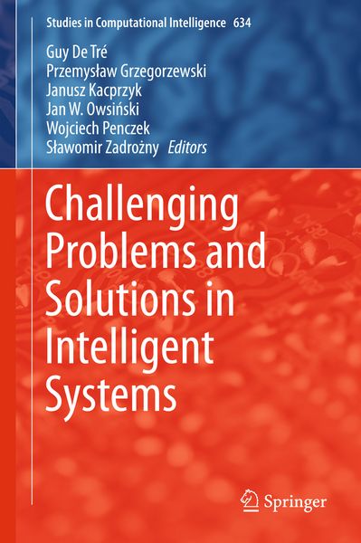 Produktbild: Challenging Problems and Solutions in Intelligent Systems