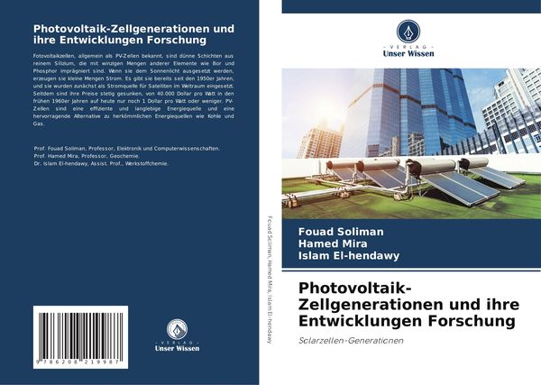 Produktbild: Photovoltaik-Zellgenerationen und ihre Entwicklungen Forschung