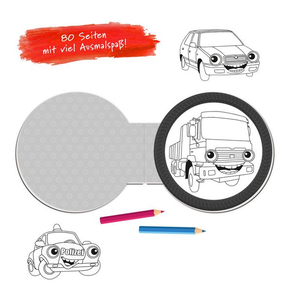 Produktbild: Tr&ouml;tsch Malbuch Fahrzeuge Malbuch
