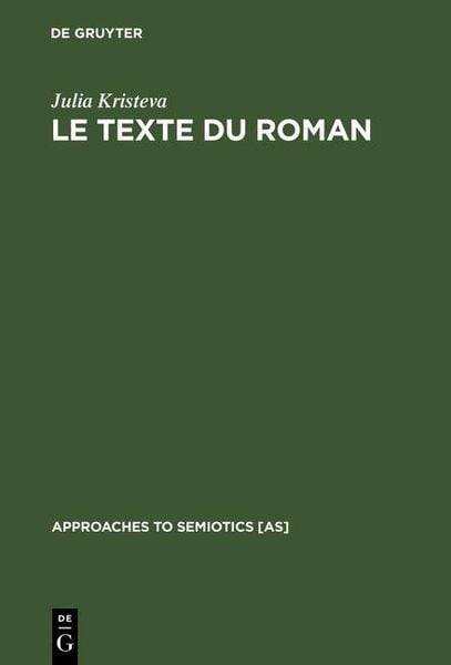 Produktbild: Le Texte du Roman