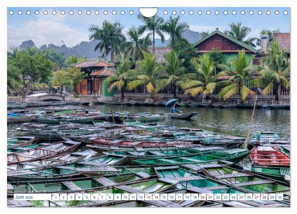 Produktbild: Asien Pur: Vietnam (Wandkalender 2026 DIN A4 quer), CALVENDO Monatskalender