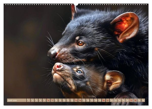 Produktbild: Tierkinder des S&uuml;dens (hochwertiger Premium Wandkalender 2026 DIN A2 quer), Kunstdruck in Hochglanz