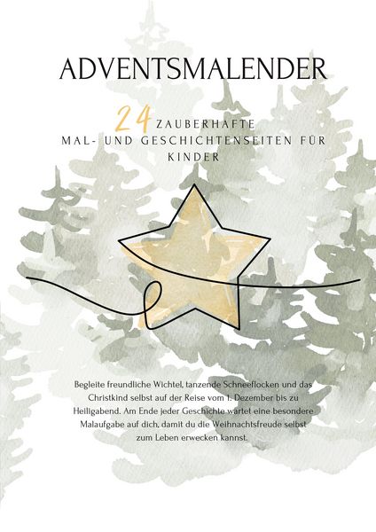 Produktbild: Sternengefl&uuml;ster - der Adventsmalender