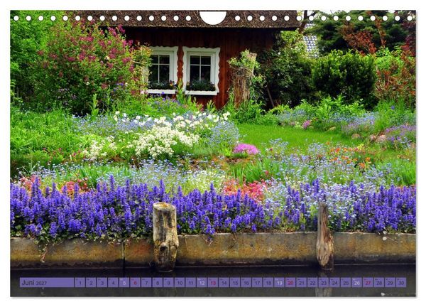 Produktbild: Spreewald - Idyllische Heimat der Sorben (Wandkalender 2027 DIN A4 quer), CALVENDO Monatskalender