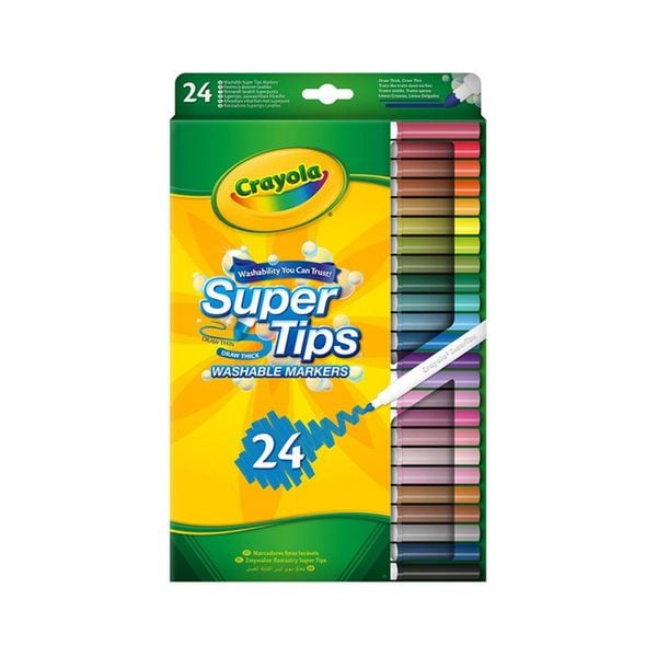 Produktbild: CRAYOLA - 24 Filzstifte Supertips