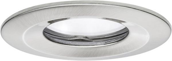 Produktbild: Paulmann Coin Slim LED-Bad-Einbauleuchte 6W IP65 Eisen (geb&uuml;rstet)