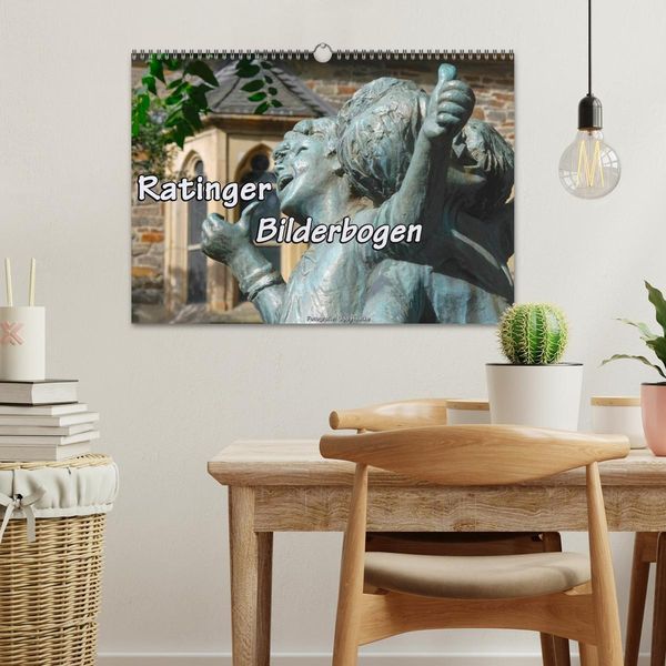 Produktbild: Ratinger Bilderbogen (Wandkalender 2026 DIN A3 quer), CALVENDO Monatskalender