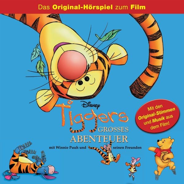 Produktbild: Tiggers gro&szlig;es Abenteuer mit Winnie Puuh und seinen Freunden (H&ouml;rspiel zum Disney Film)