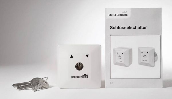 Produktbild: Schellenberg 25101 Torantrieb Schl&uuml;sselschalter Aufputz