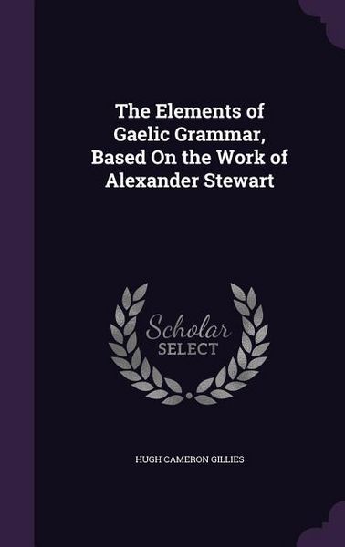 Produktbild: The Elements of Gaelic Grammar, Based On the Work of Alexander Stewart