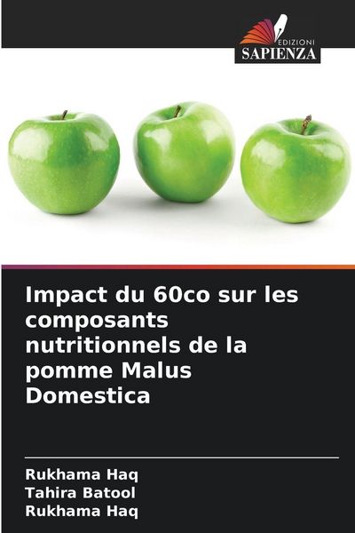 Produktbild: Impact du 60co sur les composants nutritionnels de la pomme Malus Domestica
