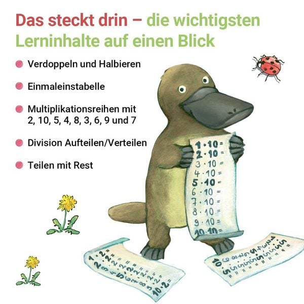 Produktbild: Rechnen mit Rico Schnabel Klasse 2, Heft 2 &ndash; Selbstst&auml;ndig das Multiplizieren und Dividieren trainieren