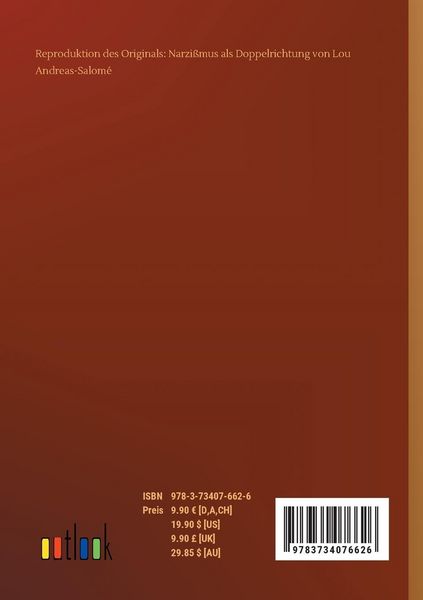 Produktbild: Narzi&szlig;mus als Doppelrichtung