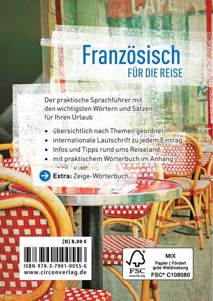 Produktbild: Sprachf&uuml;hrer Franz&ouml;sisch f&uuml;r die Reise