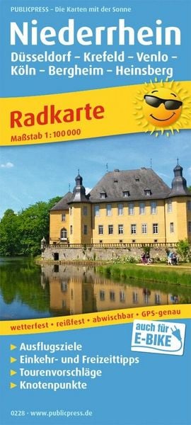 Produktbild: Niederrhein, D&uuml;sseldorf - Krefeld - Venlo - K&ouml;ln