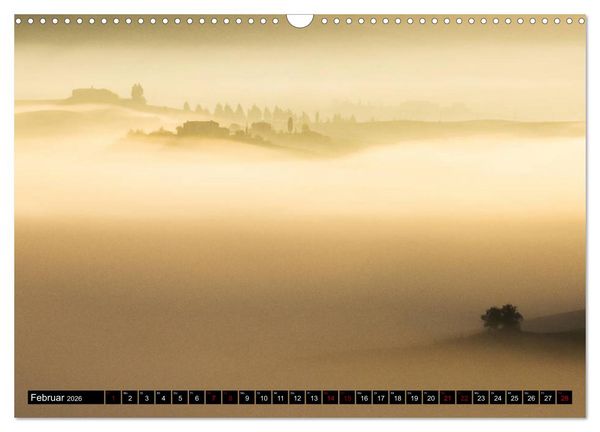 Produktbild: Toskana - Inseln im Nebel (Wandkalender 2026 DIN A3 quer), CALVENDO Monatskalender