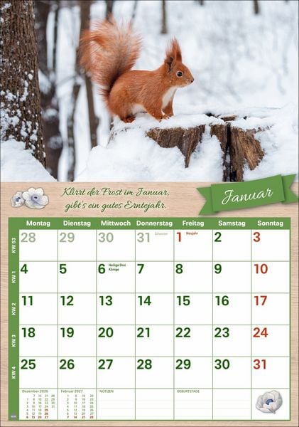 Produktbild: Rentnerkalender 2027