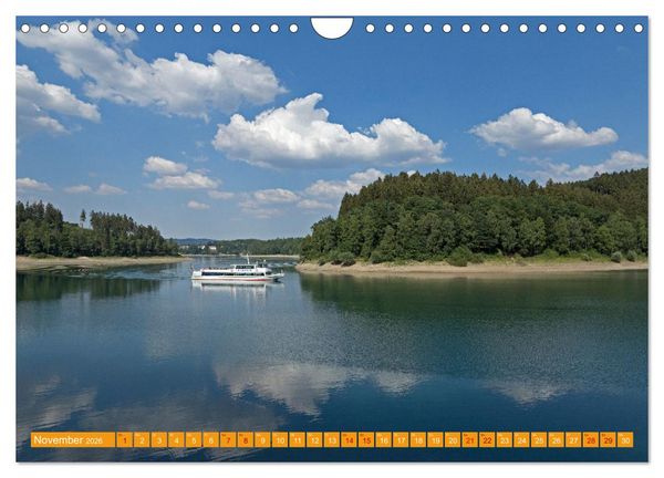 Produktbild: Das Sauerland - Mittelgebirge im Herzen Deutschlands (Wandkalender 2026 DIN A4 quer), CALVENDO Monatskalender