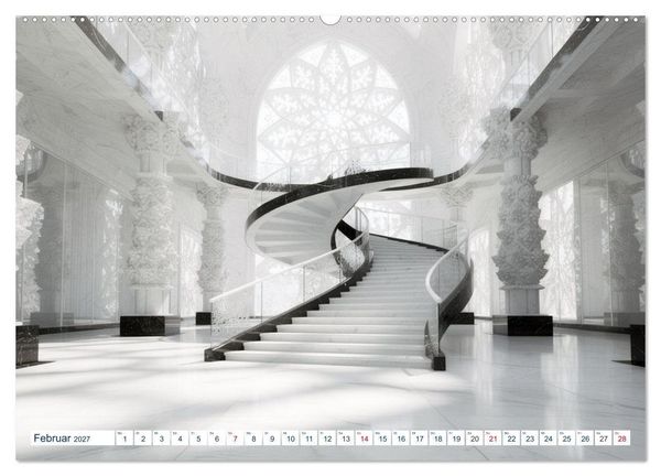 Produktbild: Architektur der Emotionen - Gestaltete Stimmungen (hochwertiger Premium Wandkalender 2027 DIN A2 quer), Kunstdruck in Hochglanz