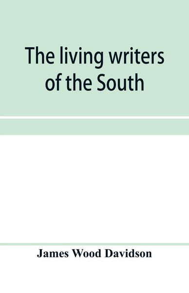 Produktbild: The living writers of the South