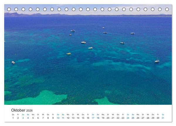 Produktbild: Segelboote und Yachten - Lebensart am Mittelmeer (Tischkalender 2026 DIN A5 quer), CALVENDO Monatskalender
