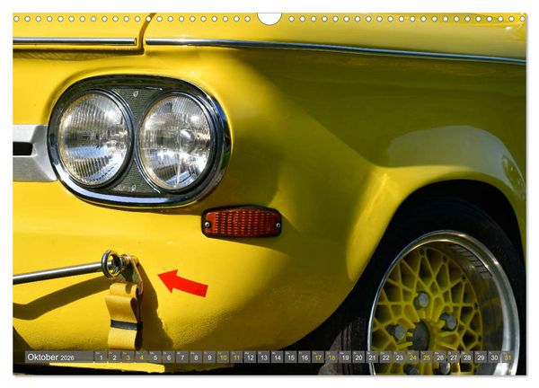 Produktbild: Ein W&auml;lderporsche - NSU Reich TT (Wandkalender 2026 DIN A3 quer), CALVENDO Monatskalender