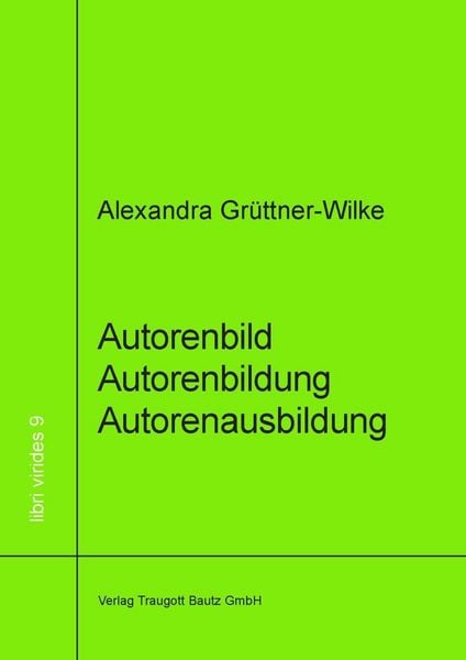 Produktbild: Autorenbild - Autorenbildung- Autorenausbildung