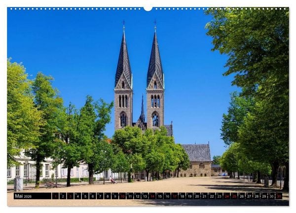 Produktbild: Halberstadt - Das Tor zum Harz (Wandkalender 2026 DIN A2 quer), CALVENDO Monatskalender