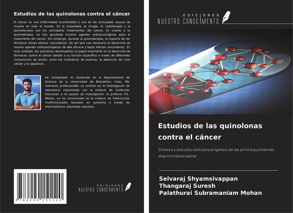 Produktbild: Estudios de las quinolonas contra el c&aacute;ncer