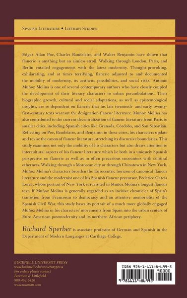 Produktbild: Discourse of Flanerie in Antonio Mu&ntilde;oz Molina's Texts