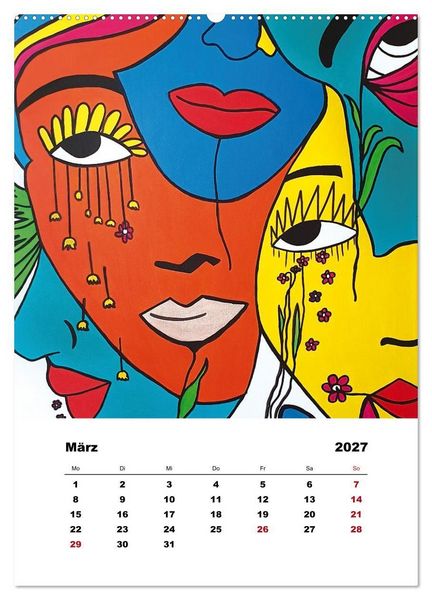 Produktbild: Pop Art - Atelier Zippo (Wandkalender 2027 DIN A2 hoch), CALVENDO Monatskalender