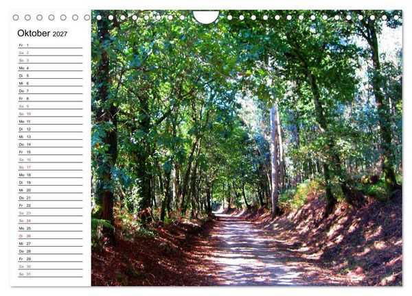 Produktbild: Camino Portugues - Jakobsweg (Wandkalender 2027 DIN A4 quer), CALVENDO Monatskalender