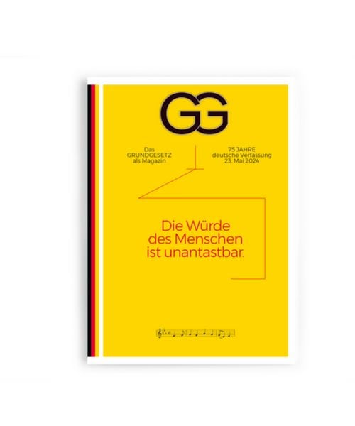 Das Grundgesetz als Magazin - 75 Jahre, Geheftet von , Das Grundgesetz als Magazin, 978-3-9822306-8-9