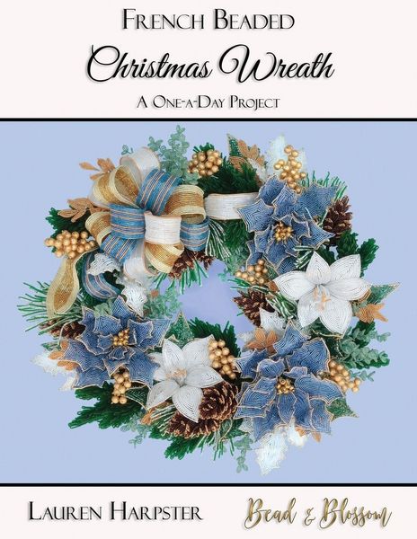 Produktbild: French Beaded Christmas Wreath