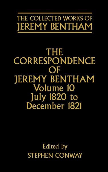 Produktbild: The Correspondence of Jeremy Bentham