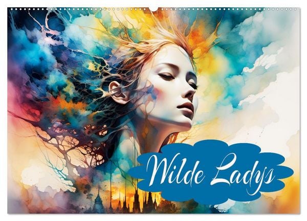 Produktbild: Wilde Ladys (Wandkalender 2026 DIN A2 quer), CALVENDO Monatskalender